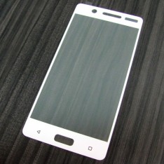 для Nokia 5 Защитное стекло Ainy Full Screen Cover 2,5D 0,33 мм белое
