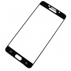 для Samsung A7 2016 / A710 Защитное стекло Ainy Full Screen Cover 2,5D 0,33 мм черное
