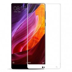 для Xiaomi Mix 2 Защитное стекло Ainy Full Screen Cover 2,5D 0,33 мм белое