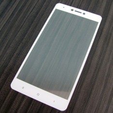 для XiaoMi RedMi Note 4X Защитное стекло Ainy Full Screen Cover 2,5D 0,33 мм белое