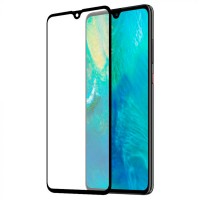 5D защитное стекло для Huawei Mate 20 с полной проклейкой, цвет чёрный