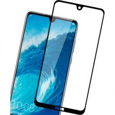 Защитное стекло для Huawei Y6 2019 / Honor 8A с полной проклейкой, цвет чёрный