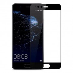 Защитное стекло на весь экран для Huawei P10 Ainy с полной проклейкой, черный цвет