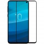 Защитное стекло для Samsung Galaxy S10 Lite / S10e на весь экран с полной проклейкой, цвет чёрный