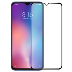Защитное стекло для Xiaomi Mi 9 SE с полной проклейкой, цвет чёрный
