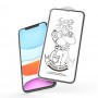 Защитное стекло для Apple iPhone 11 Pro / X / XS, Bulls, полная проклейка, премиум качество