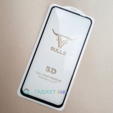 Защитное стекло для Huawei P40 Lite Bulls, полная проклейка, премиум качество