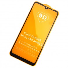 Защитное стекло для Xiaomi Redmi 7 9D с полной проклейкой, цвет черный