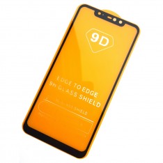 Защитное стекло для Xiaomi Redmi Note 6 Pro 9D с полной проклейкой, цвет черный