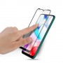 Защитное стекло для Xiaomi Redmi 8 / 8A с полной проклейкой, цвет черный