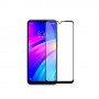 Защитное стекло для Xiaomi Redmi 8 / 8A с полной проклейкой, цвет черный