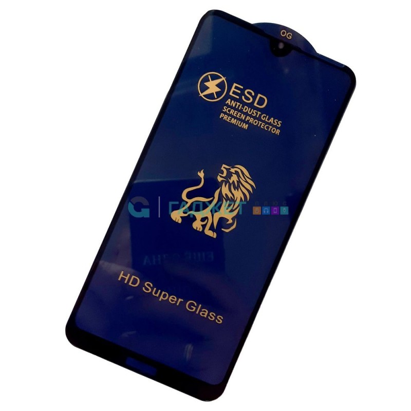 Защитное стекло для телефона Huawei Y7 2019, OG, антистатическое Защитное стекло для телефона Huawei Y7 2019, OG, антистатическое