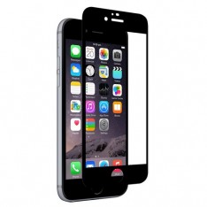 Защитное стекло на весь экран для Apple iPhone 6 с полной проклейкой, черный цвет