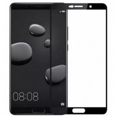 Защитное стекло на весь экран для Huawei Matte 10 с полной проклейкой, черный цвет