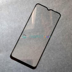 Защитное стекло для Samsung A12 / A32 5G, полная проклейка, цвет рамки - черный