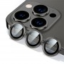 Защитное стекло на линзы камер Apple iPhone 13 Pro / 13 Pro Max, Weaddu, графит