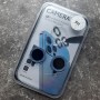 Защитное стекло на линзы камер Apple iPhone 14 / 14 Plus, Weaddu, блестки