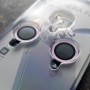 Защитное стекло на линзы камер Apple iPhone 13 / 13 Mini, Weaddu, фиолетовый
