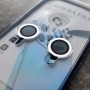 Защитное стекло на линзы камер Apple iPhone 13 / 13 Mini, Weaddu, серебро Защитное стекло на линзы камер Apple iPhone 13 / 13 Mini, Weaddu, серебро