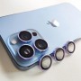 Защитное стекло на линзы камер Apple iPhone 13 / 13 Mini, Weaddu, фиолетовый
