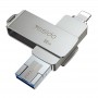 USB / Micro-USB / Lightning Flash накопитель Yesdio FL11 64GB