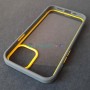 Прозрачный чехол для Apple iPhone 12 / 12 Pro (6.1) X-Level Colorful, желтые грани