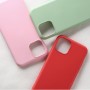 Силиконовый чехол для Apple iPhone 12 / 12 Pro (6.1) X-Level Dynamic, темно-зеленый