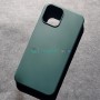 Силиконовый чехол для Apple iPhone 12 Pro Max (6.7) X-Level Dynamic, темно-зеленый