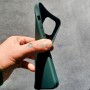 Силиконовый чехол для Apple iPhone 12 Pro Max (6.7) X-Level Dynamic, темно-зеленый