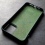 Силиконовый чехол для Apple iPhone 12 / 12 Pro (6.1) X-Level Dynamic, темно-зеленый