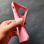 Силиконовый чехол для Apple iPhone 12 / 12 Pro (6.1) X-Level Dynamic, розовый