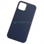 Силиконовый чехол для Apple iPhone 12 / 12 Pro (6.1) X-Level Dynamic, темно-синий