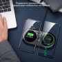 Беспроводное сетевое зарядное Baseus WXJK-01 Simple 2 in 1 Wireless Charger для телефона и наушни Беспроводное сетевое зарядное Baseus WXJK-01 Simple 2 in 1 Wireless Charger для телефона и наушни