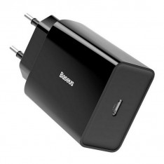 Быстрая зарядка 20W Type-C Baseus Speed Mini Quick Charger, черный