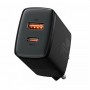 Быстрая зарядка 20W/ Блок USB + Type-C, Baseus CCXJ-B01, черный