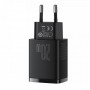 Быстрая зарядка 20W/ Блок USB + Type-C, Baseus CCXJ-B01, черный
