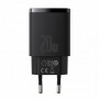Быстрая зарядка 20W/ Блок USB + Type-C, Baseus CCXJ-B01, черный