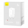Зарядный блок 30w  Baseus GaN5 Fast Charger (mini), порт Type-C, белый