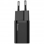 Быстрая PD зарядка 20W (Type-C) Baseus CCSUP-B01 Super Si Quick Charger, черный