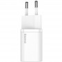 Зарядка 20W (Type-C) Baseus CCSUP-B01 Super Si Quick Charger, белый