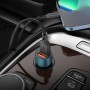 Зарядка для iPhone в машину 2 USB Borofone BZ19 / с кабелем Lightning