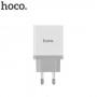 Hoco C24 QC3.0 Bele USB charger сетевое зарядное устройство для мобильного телефона белый