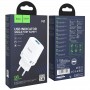 USB зарядное устройство Hoco N1, белый