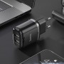 USB зарядка для телефона Hoco N4, черный