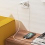 Быстрая зарядка для айфона с кабелем Hoco N5, белый