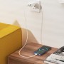 Быстрая PD-зарядка 20W с кабелем Type-C - Type-C Hoco N5, белый