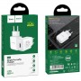 Сетевое зарядное с одним портом USB, Hoco N2, белый