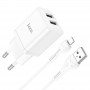 Зарядное устройство для iphone, Hoco N25 белый