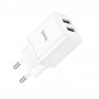 Зарядное устройство USB, Hoco N25 белый