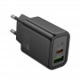 Сетевое зарядное Hoco N63 PD 30W, черный